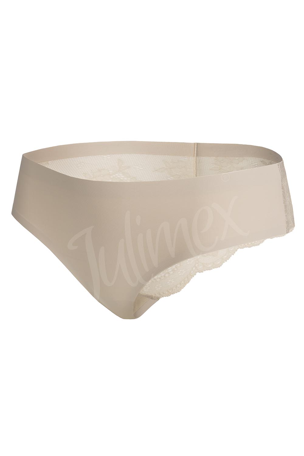 Julimex Lingerie Tanga panty Majtki figi beżowy beżowy Majtki Figi