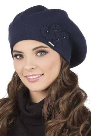 Vivisence 7006 Nakrycie gowy beret, granatowy