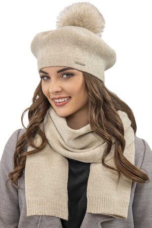 Vivisence 7035 Nakrycie gowy beret, beowy