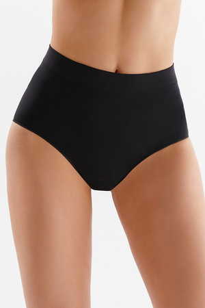 Gabriella Midi Briefs Code S109 Majtki wysokie figi, black