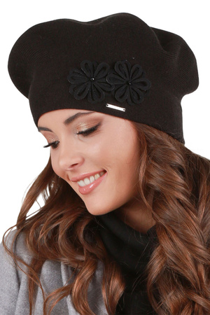 Vivisence 7007 Nakrycie gowy beret, czarny