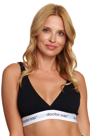 Doctor Nap BRA.4160 Biustonosz sportowy, black