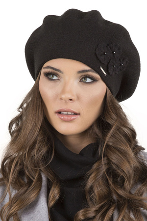 Vivisence 7006 Nakrycie gowy beret, czarny