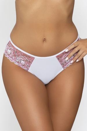 PariPari Fiori Majtki stringi, white-pink