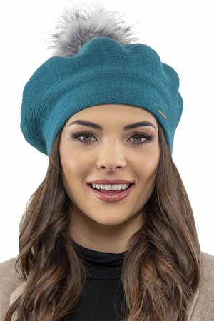 Vivisence 7035 Nakrycie gowy beret, turkus