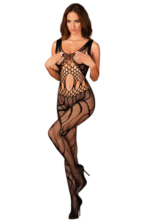 Obsessive Bodystocking G328 Body bodystocking, czarny