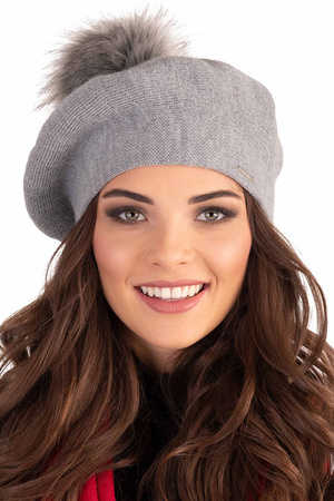 Vivisence 7035 Nakrycie gowy beret, szary