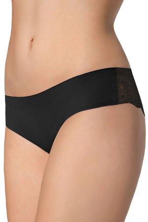 Julimex Tanga panty Majtki figi, czarny