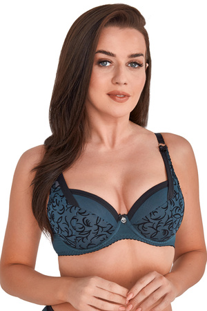 Gaia 1214 Cloe Biustonosz push-up, turkusowy