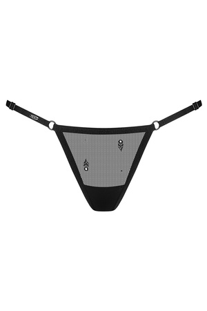 Freedom Anniverse Special jockstrap Majtki figi otwarte, black