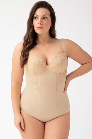 Gorsenia 184 Livia Body wyszczuplajce, beowy