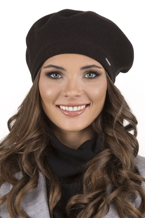 Vivisence 7005 Nakrycie gowy beret, czarny