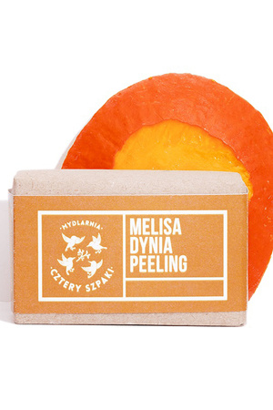 Mydlarnia Cztery Szpaki Mydło Melisa Dynia Peeling Do kąpieli mydło, naturalne