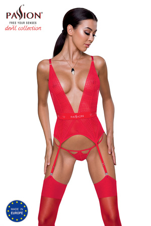 Passion Mirajane corset Gorset sexy, red